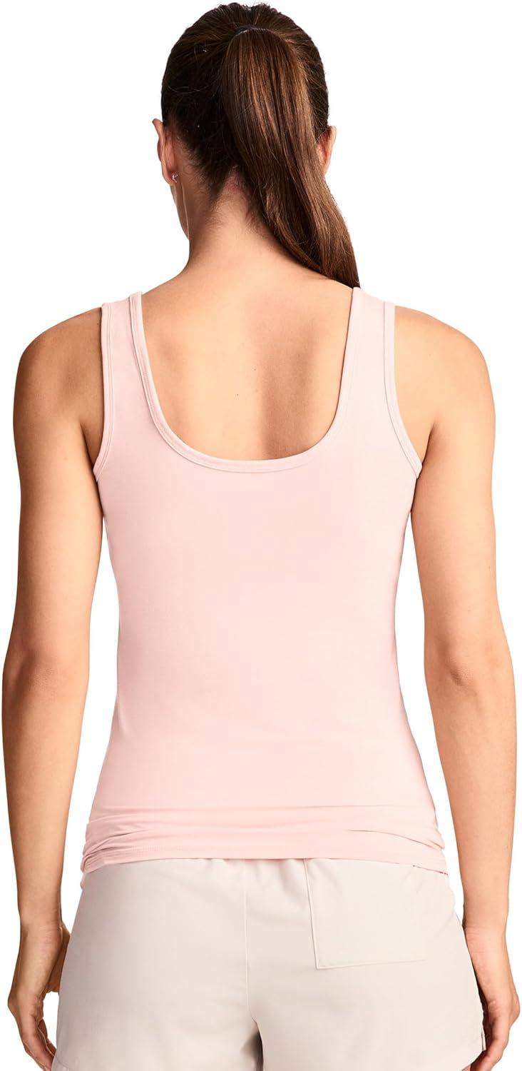 imageJockey Womens Activewear Supersoft TankRose Petal
