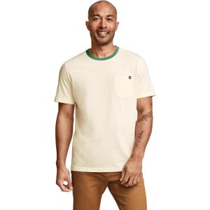 Jockey Men’s Casualwear Legacy Pocket Crew Neck T-Shirt(Fawn)