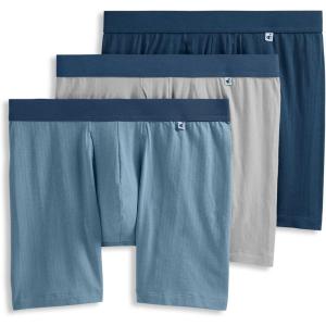 Jockey Men’s Underwear Hypersoft 360 6″ Boxer Brief – 3 Pack(Nocturne Mist)