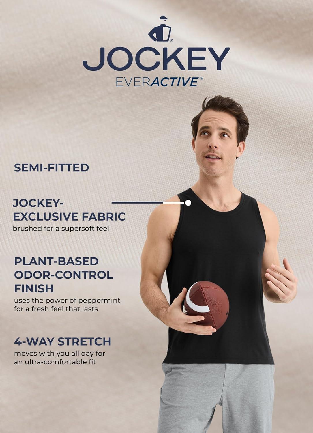 imageJockey Mens Activewear EverActive TankFlame Reaction