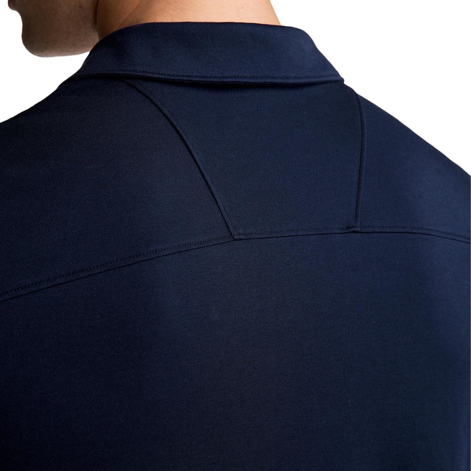 imageJockey Mens Activewear EverActive Tech Pique Polo1876 Navy Blue