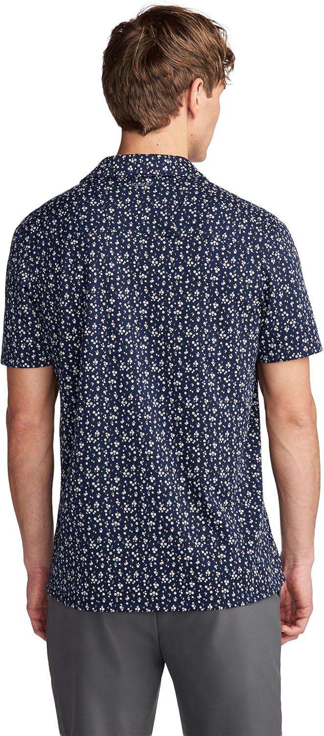 imageJockey Mens Activewear EverActive Tech Pique PoloStar Dot