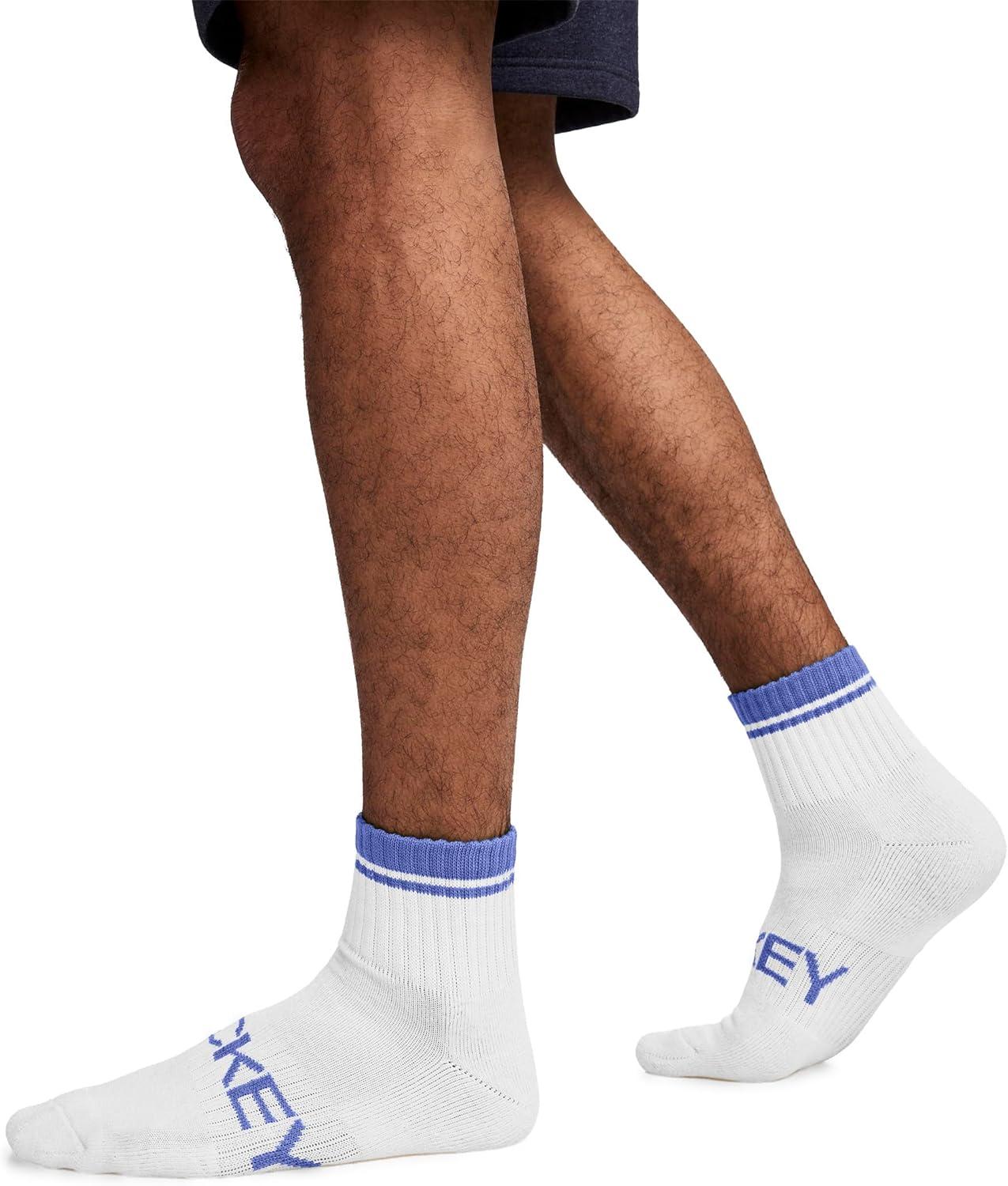 imageJockey Mens Everyday Cotton Blend Quarter Socks 8PackJockey Heather