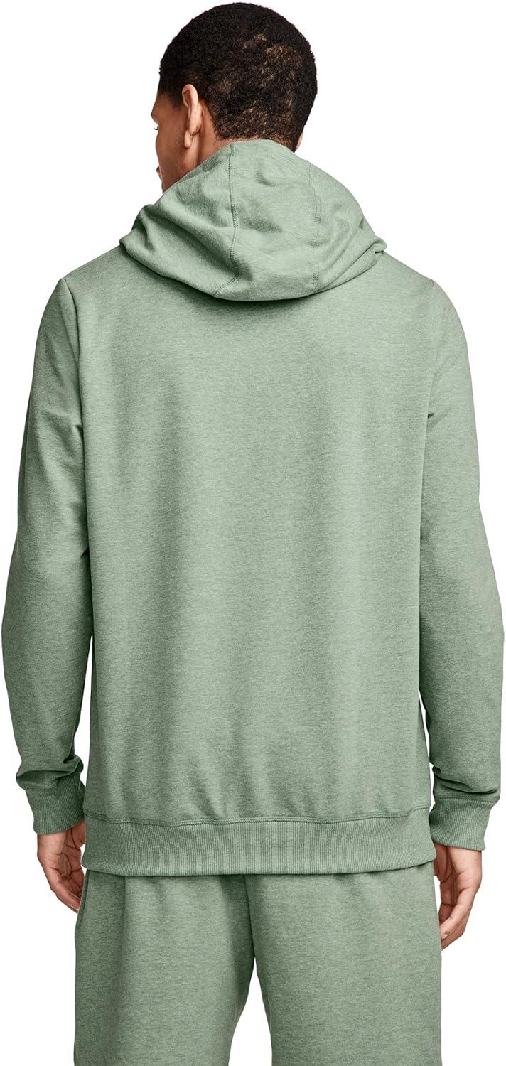 imageJockey Mens Loungewear Lightweight Cotton Blend Fleece HoodieEvergreen Mist