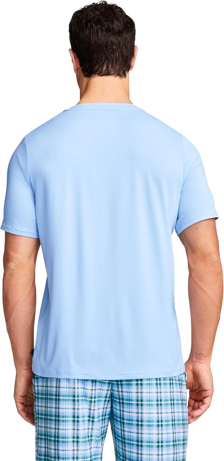 imageJockey Mens Sleepwear Ultra Soft Cooling Sleep ShirtBrilliant Blue