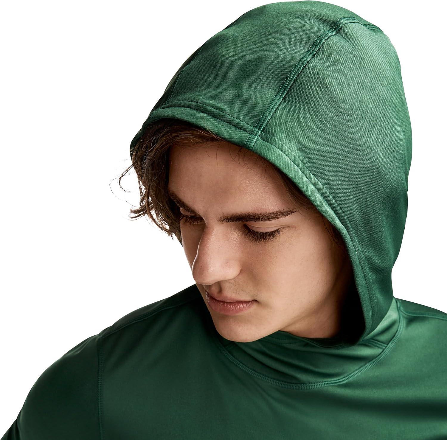 imageJockey Outdoors Mens Casualwear Long Sleeve Hooded Sun ShirtMountain View