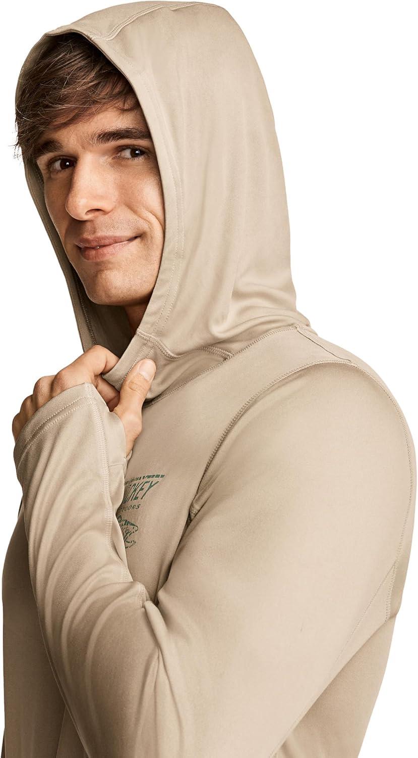 imageJockey Outdoors Mens Casualwear Long Sleeve Hooded Sun ShirtScout