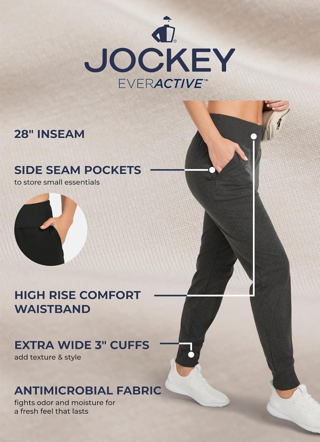 imageJockey Womens Activewear EverActive JoggerGreen Symphony