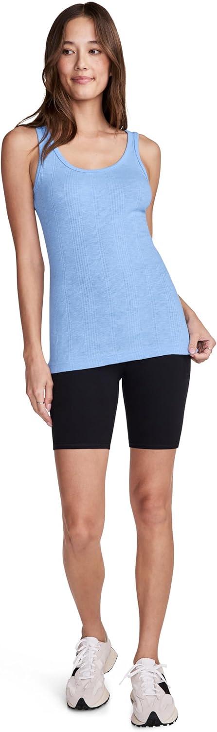 imageJockey Womens Activewear Rib TankBrilliant Blue