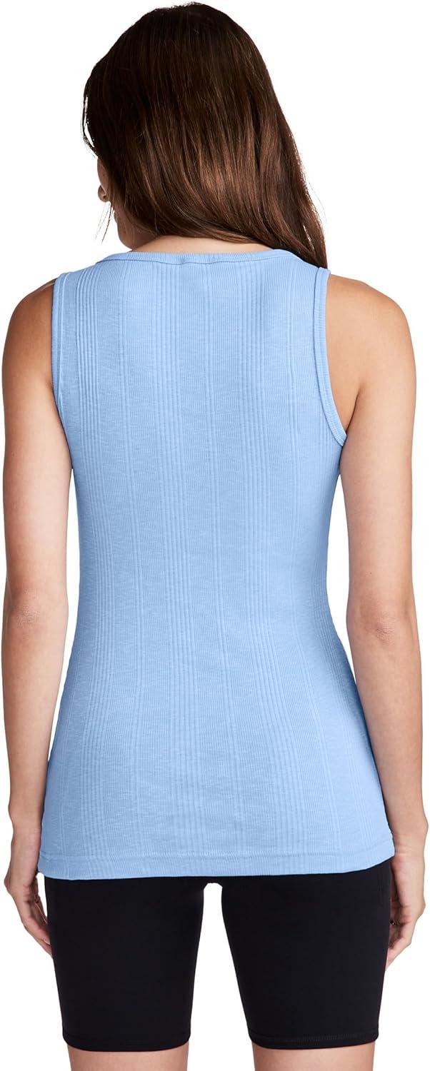 imageJockey Womens Activewear Rib TankBrilliant Blue