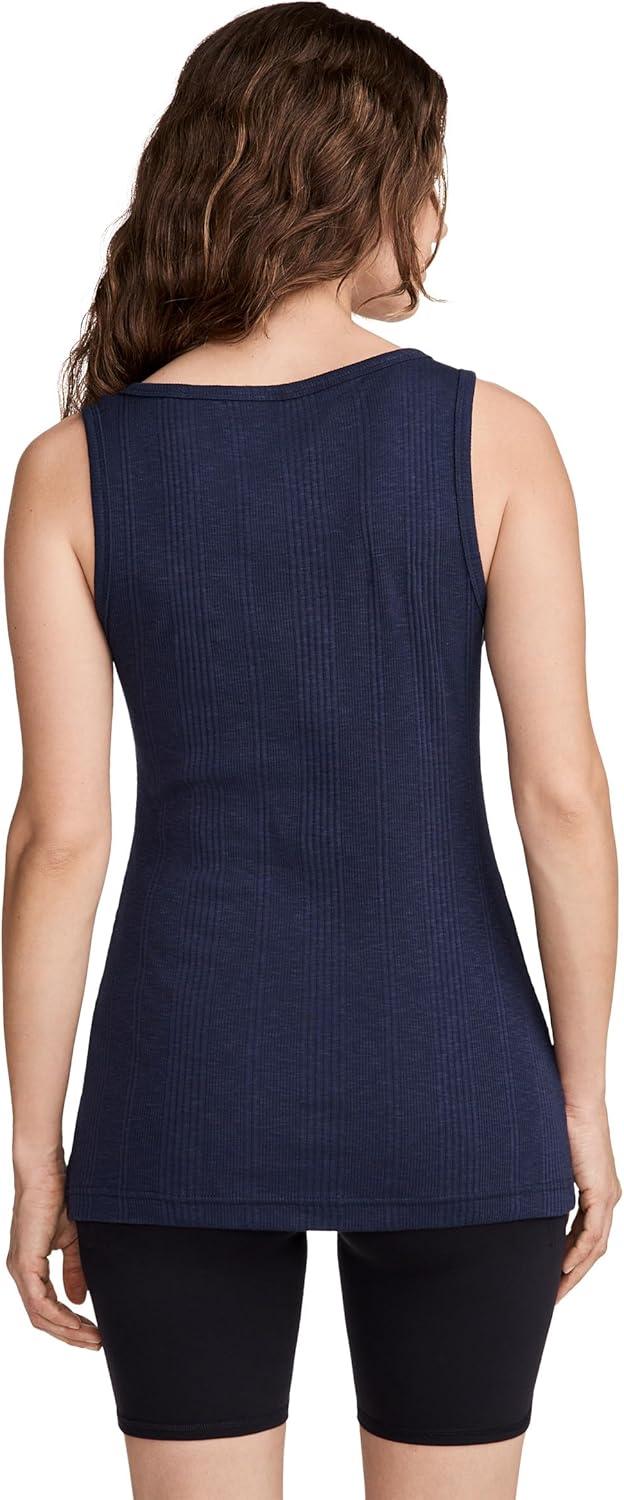imageJockey Womens Activewear Rib TankJockey Blue