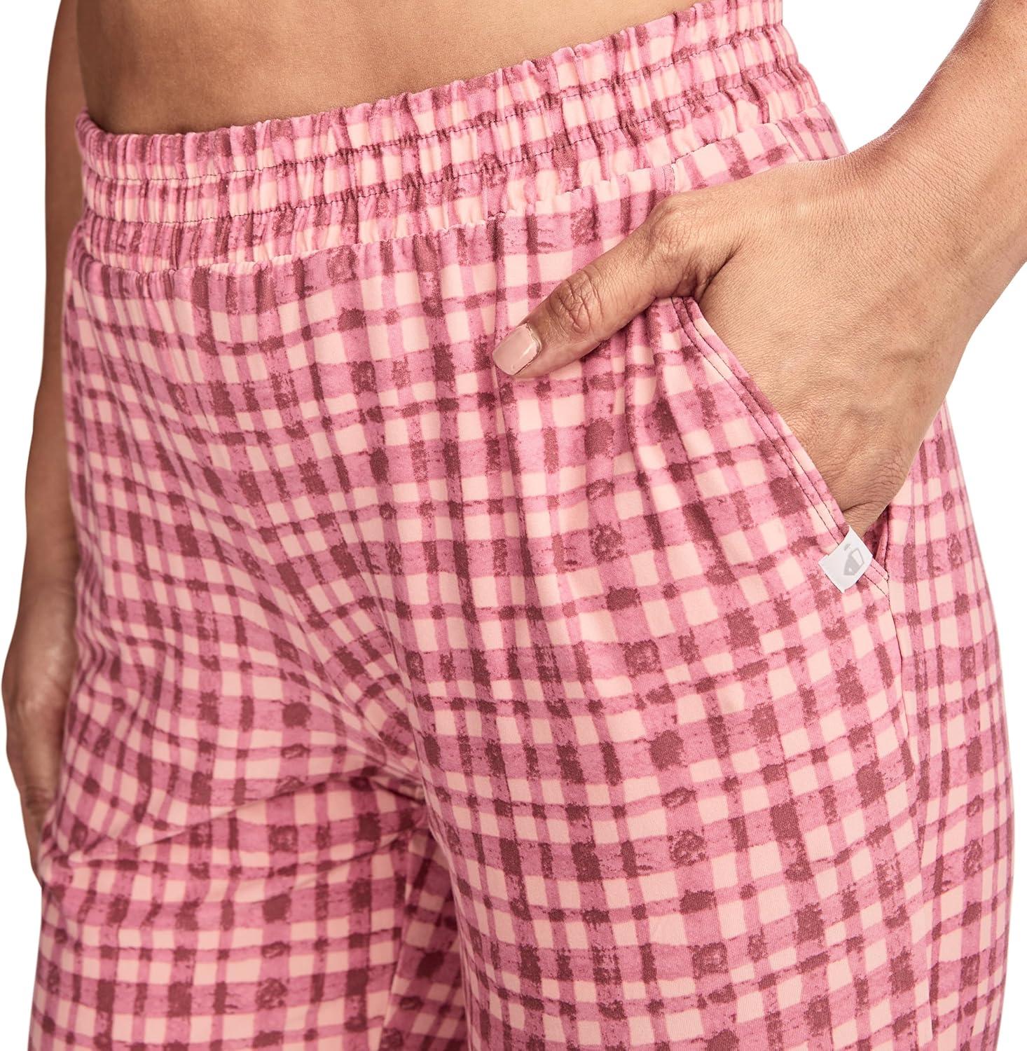 imageJockey Womens Sleepwear Soft Cool JoggerDawn Plaid
