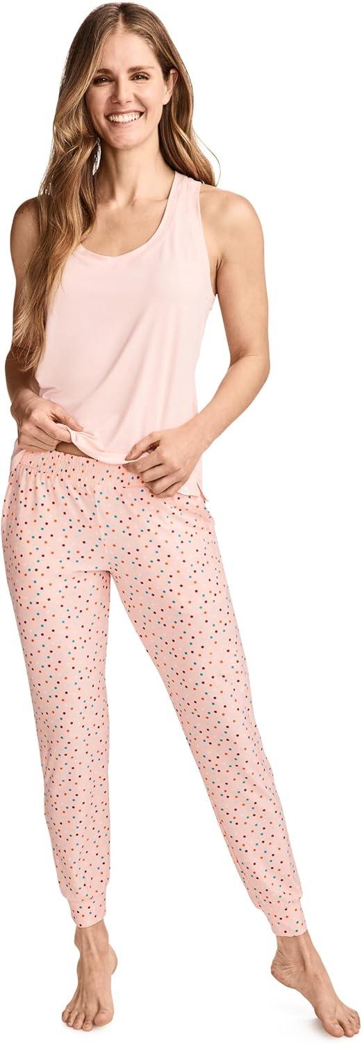 imageJockey Womens Sleepwear Soft Cool JoggerForte Dot