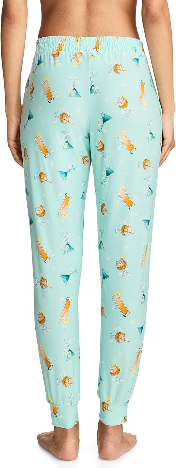 imageJockey Womens Sleepwear Soft Cool JoggerSummer Daisy