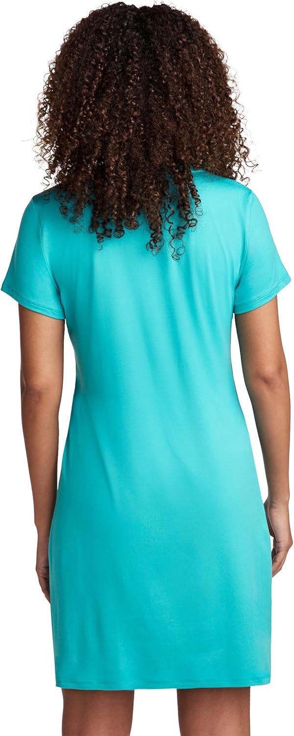 imageJockey Womens Sleepwear Soft Cool Sleep ShirtOcean Teal