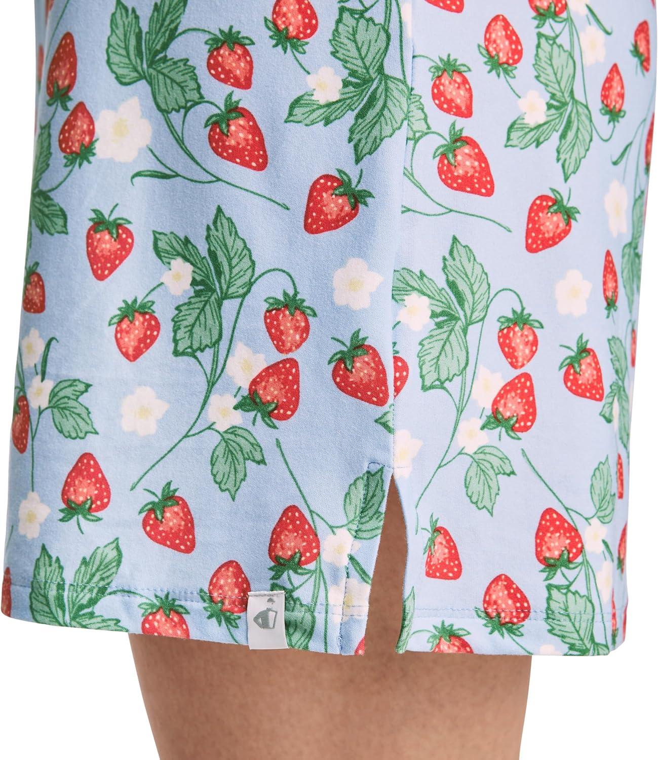 imageJockey Womens Sleepwear Soft Cool Sleep ShirtStrawberry