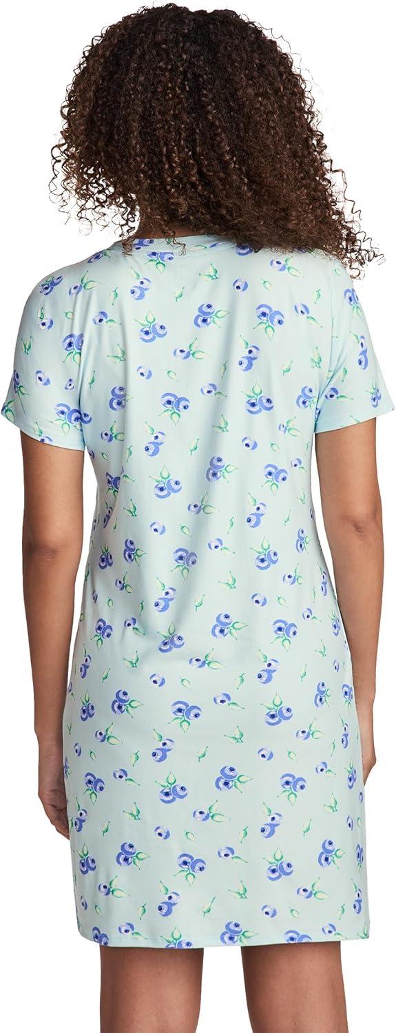 imageJockey Womens Sleepwear Soft Cool Sleep ShirtTealberry