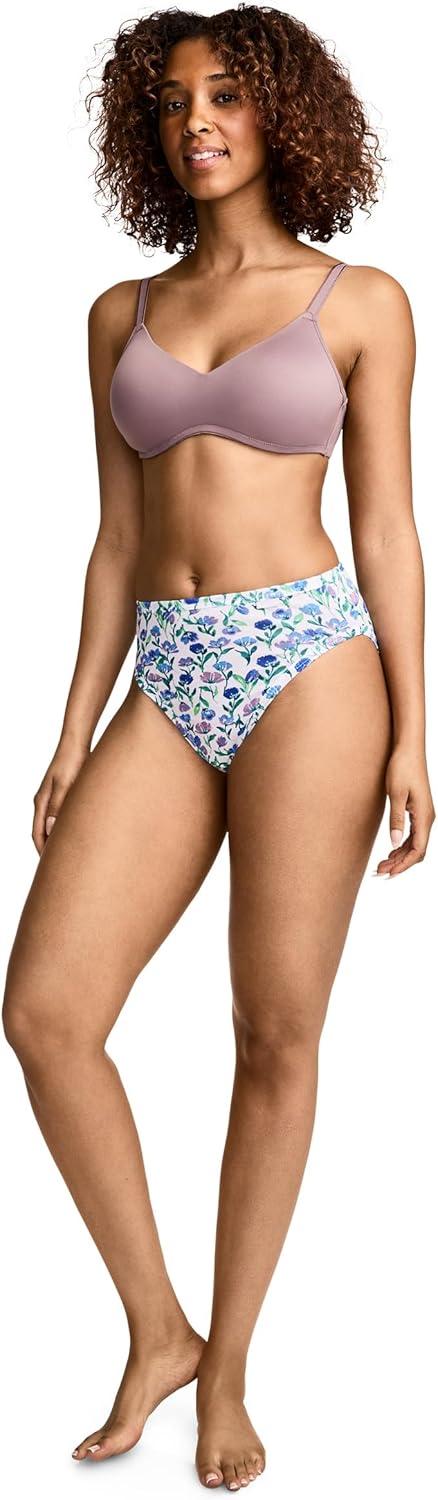 imageJockey Womens Underwear Elance French Cut 6 PackBlush Field