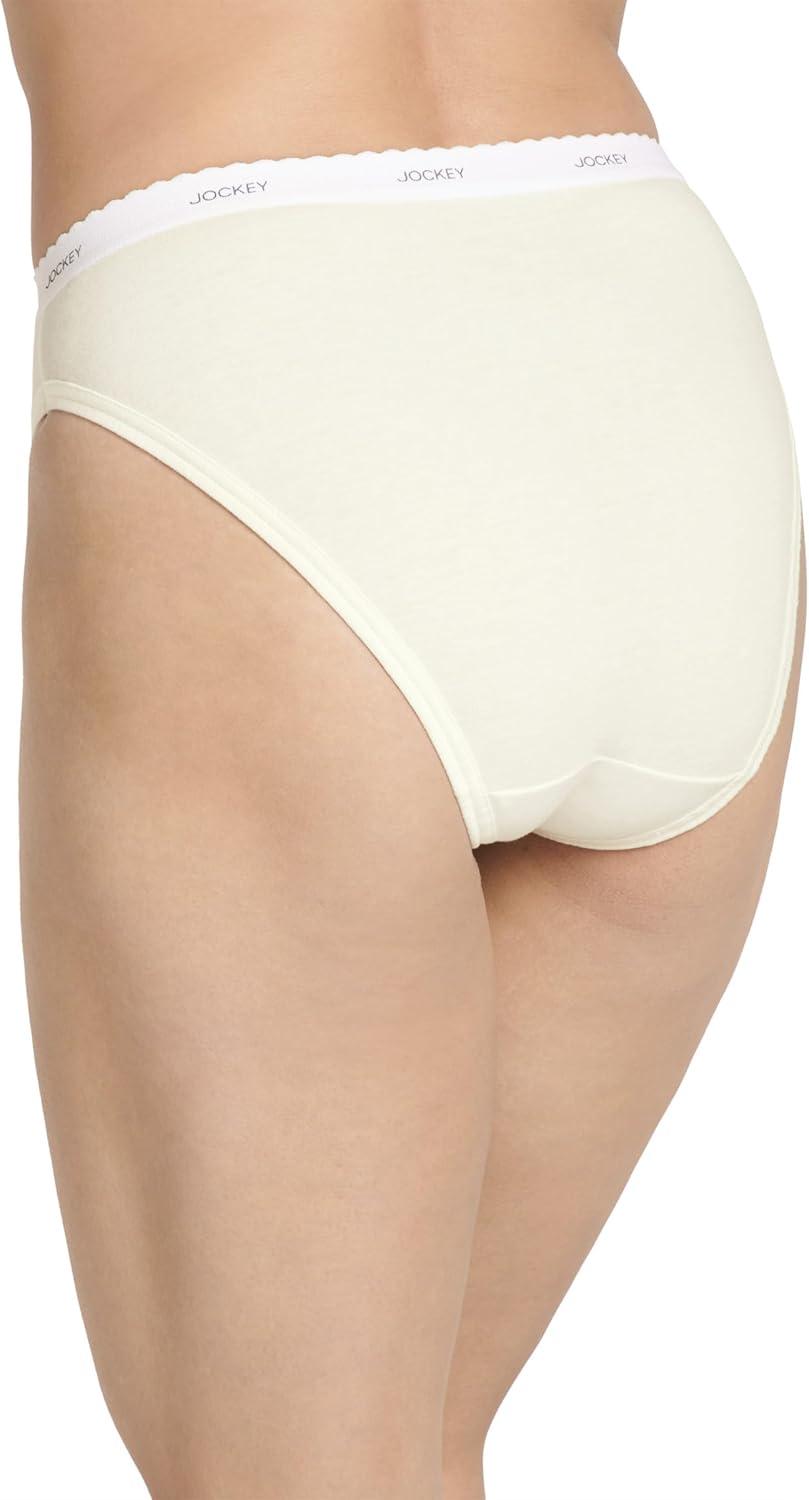 imageJockey Womens Underwear Elance French Cut 6 PackIvory