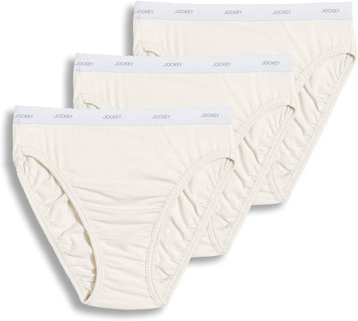 imageJockey Womens Underwear Elance French Cut 6 PackIvory