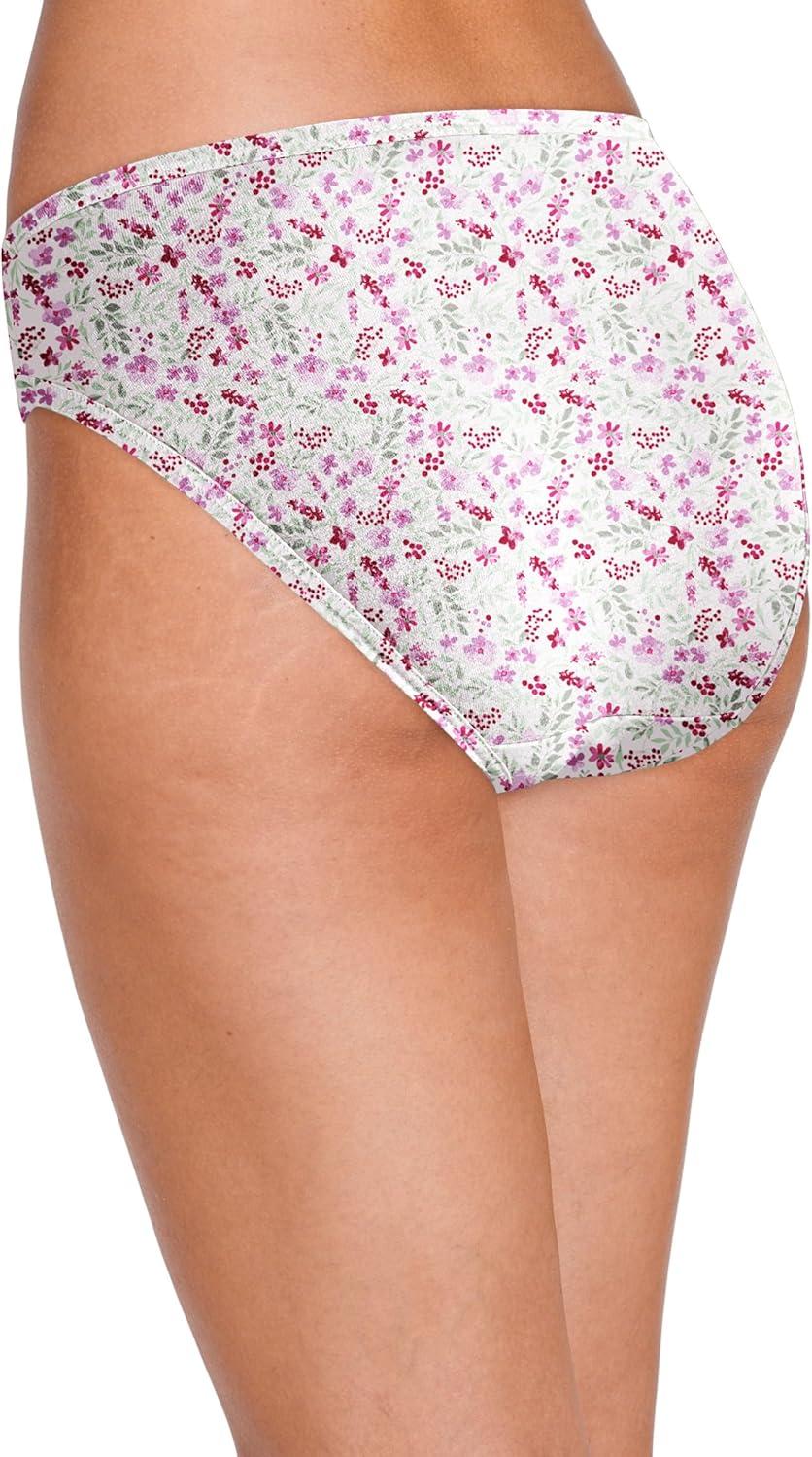 imageJockey Womens Underwear Elance French Cut 6 PackPressed Petals