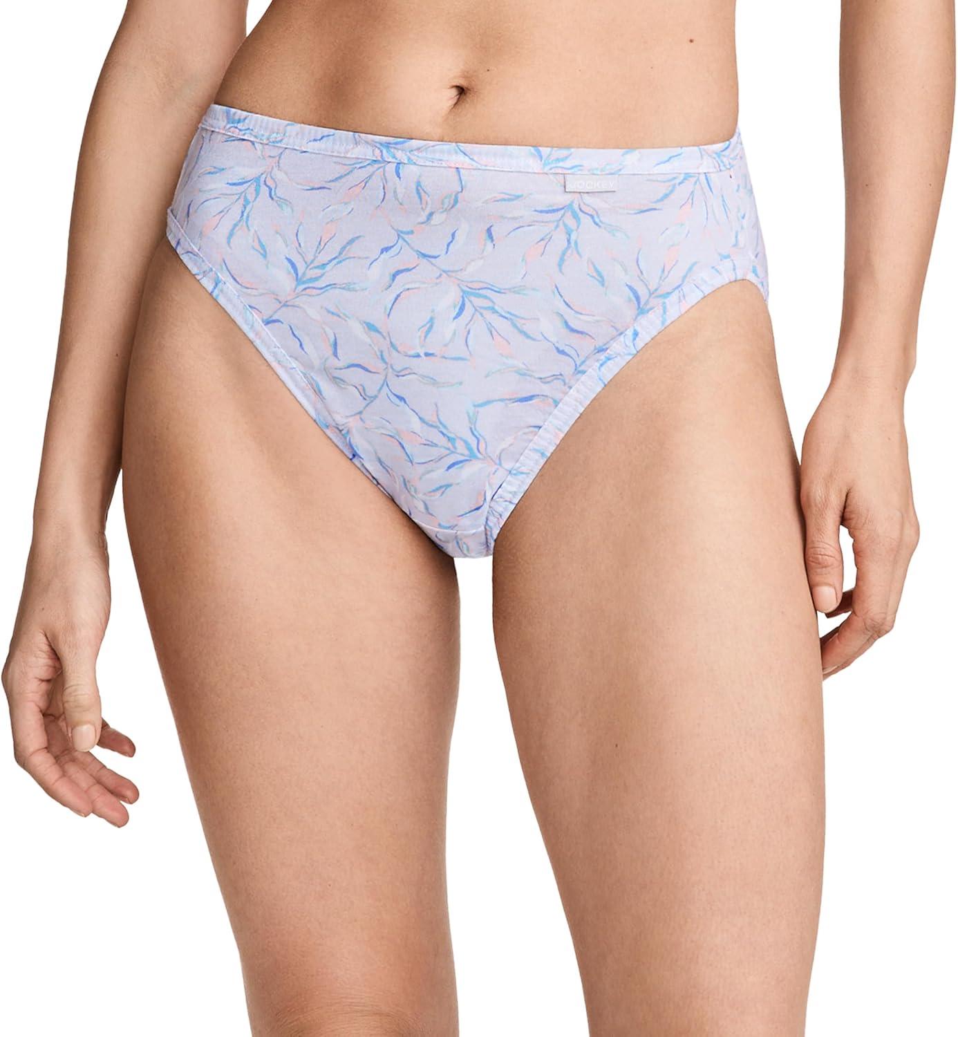 imageJockey Womens Underwear Elance French Cut 6 PackWavering Floral