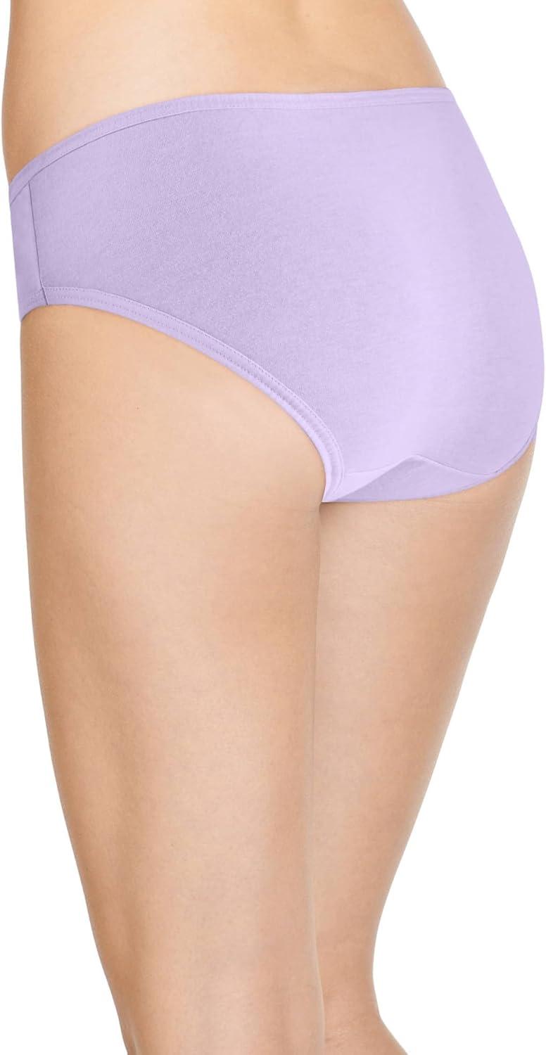 imageJockey Womens Underwear Supersoft BikiniFerris White ChevronSheer LilacDeep Sangria