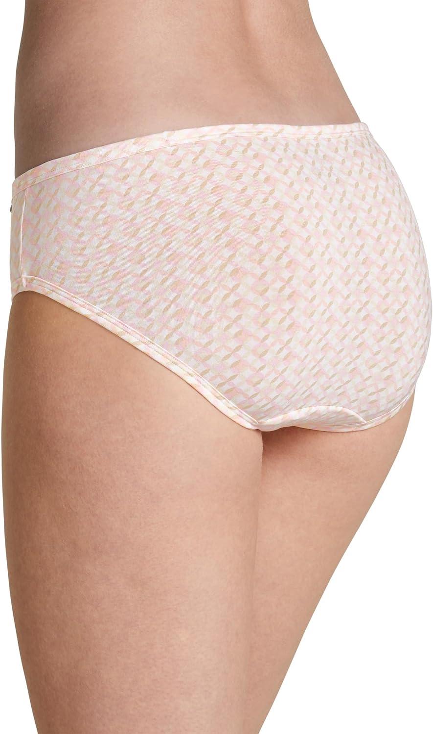 imageJockey Womens Underwear Supersoft BikiniPastel PinwheelSandFrosty Pink