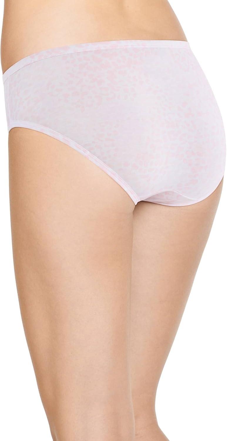 imageJockey Womens Underwear Supersoft BikiniTempest LeopardCoral MistDusk Blue