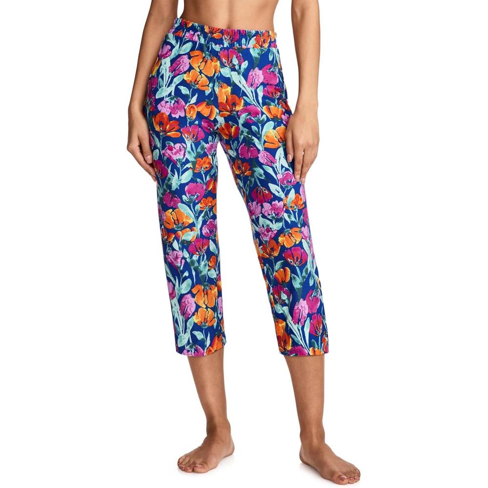 imageJockey Womens Sleepwear Soft Cool CapriBright Field