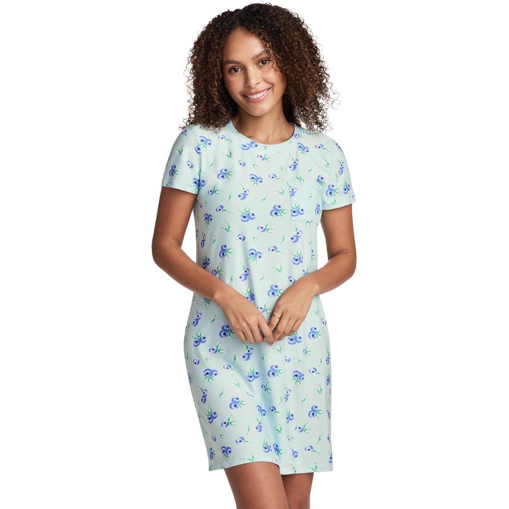imageJockey Womens Sleepwear Soft Cool Sleep ShirtTealberry