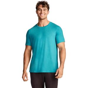 Jockey Men’s Activewear EverActive Crew Neck Tee(Ocean Heather)