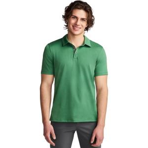 Jockey Men’s Activewear EverActive Tech Pique Polo(Badge Green)