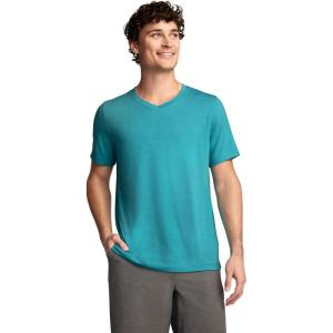 Jockey Men’s Activewear EverActive V-Neck Tee(Ocean Heather)