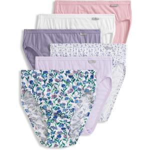 Jockey Women’s Underwear Elance French Cut – 6 Pack(Blush Field)