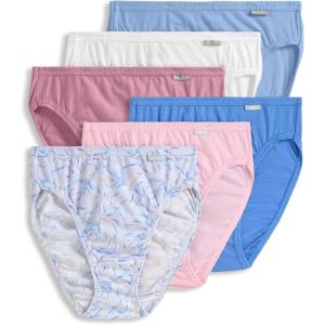 Jockey Women’s Underwear Elance French Cut – 6 Pack(Wavering Floral)