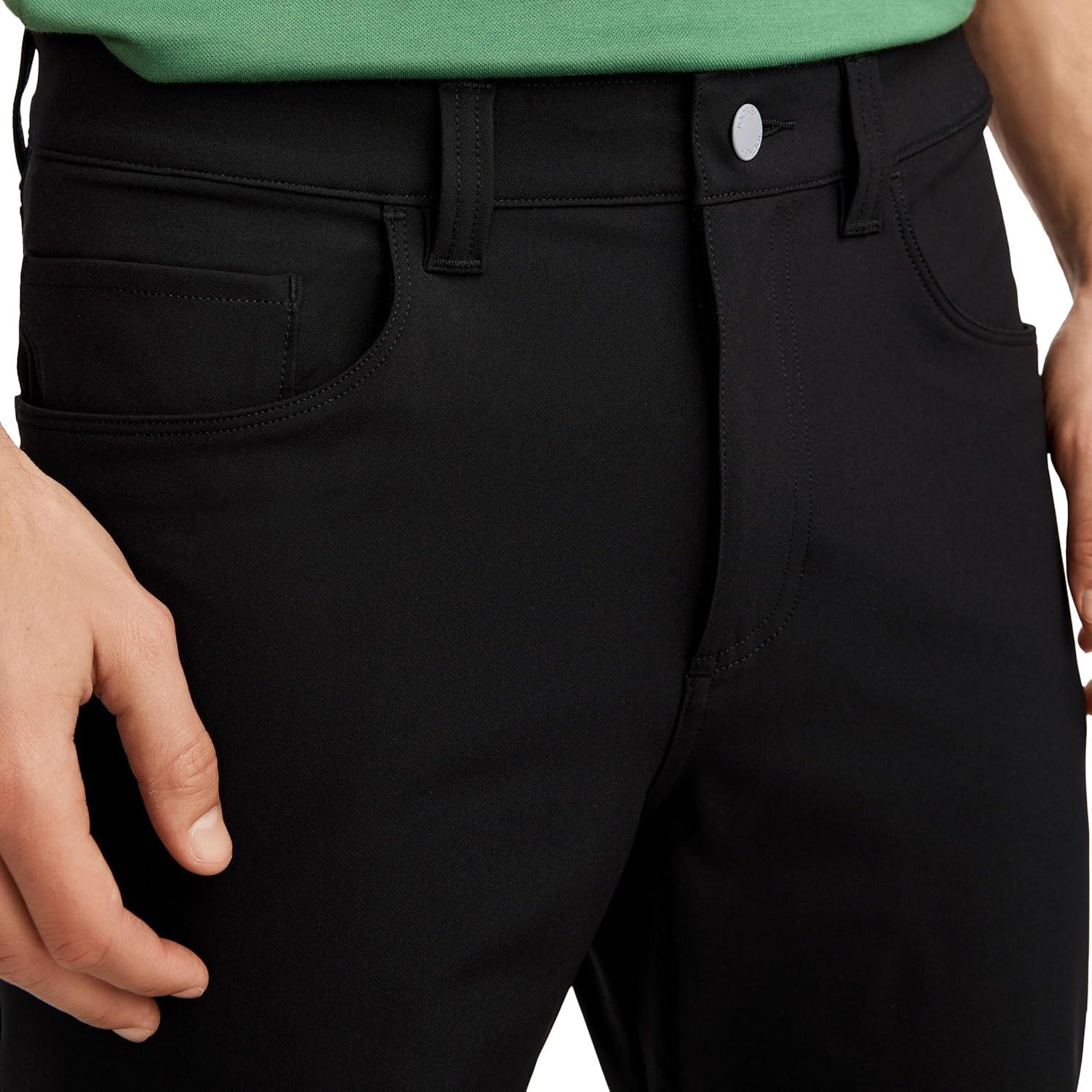 imageJockey Mens Activewear EverActive 5Pocket Chino PantBlack
