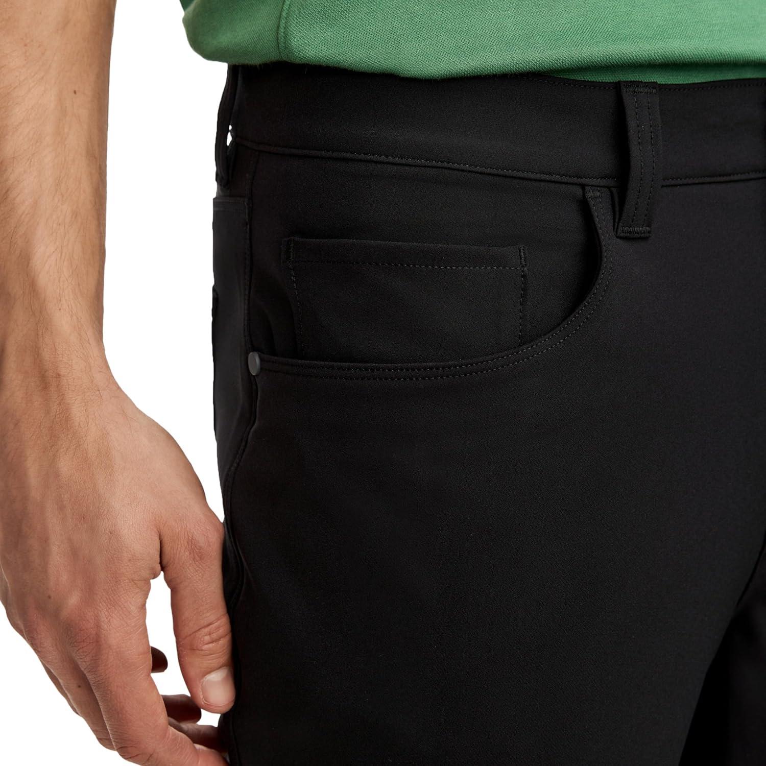 imageJockey Mens Activewear EverActive 5Pocket Chino PantBlack