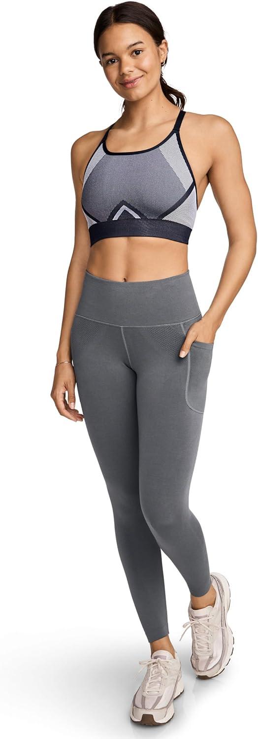 imageJockey Womens Activewear EverActive Blur The Lines LeggingBattleship Grey