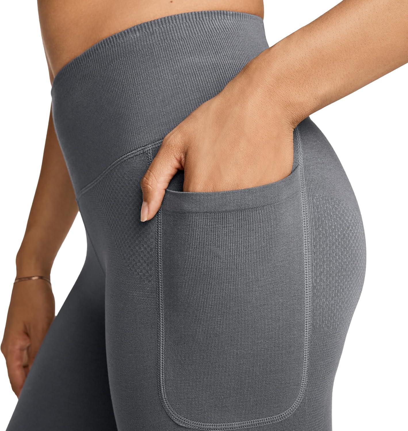 imageJockey Womens Activewear EverActive Blur The Lines LeggingBattleship Grey