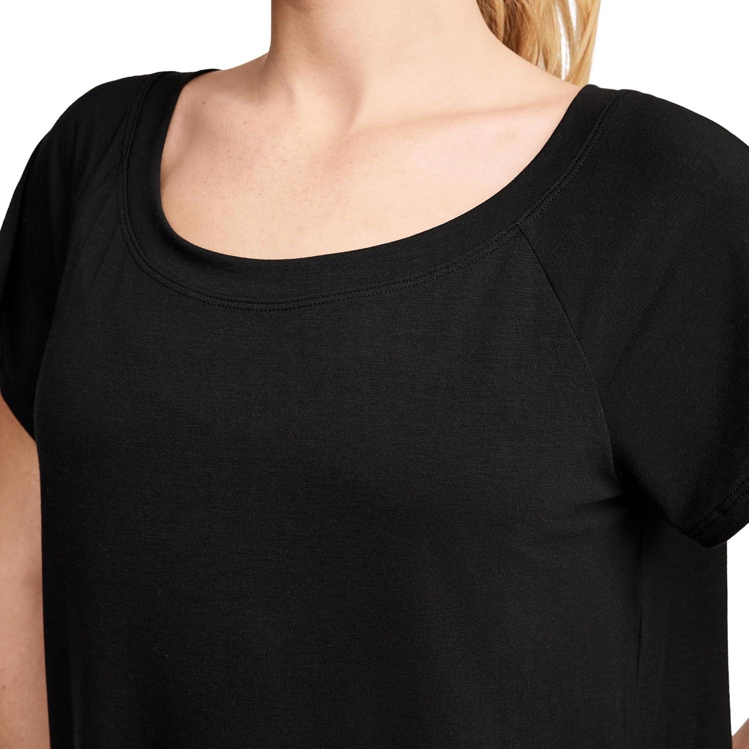imageJockey Womens Activewear EverActive Oversized TeeBlack