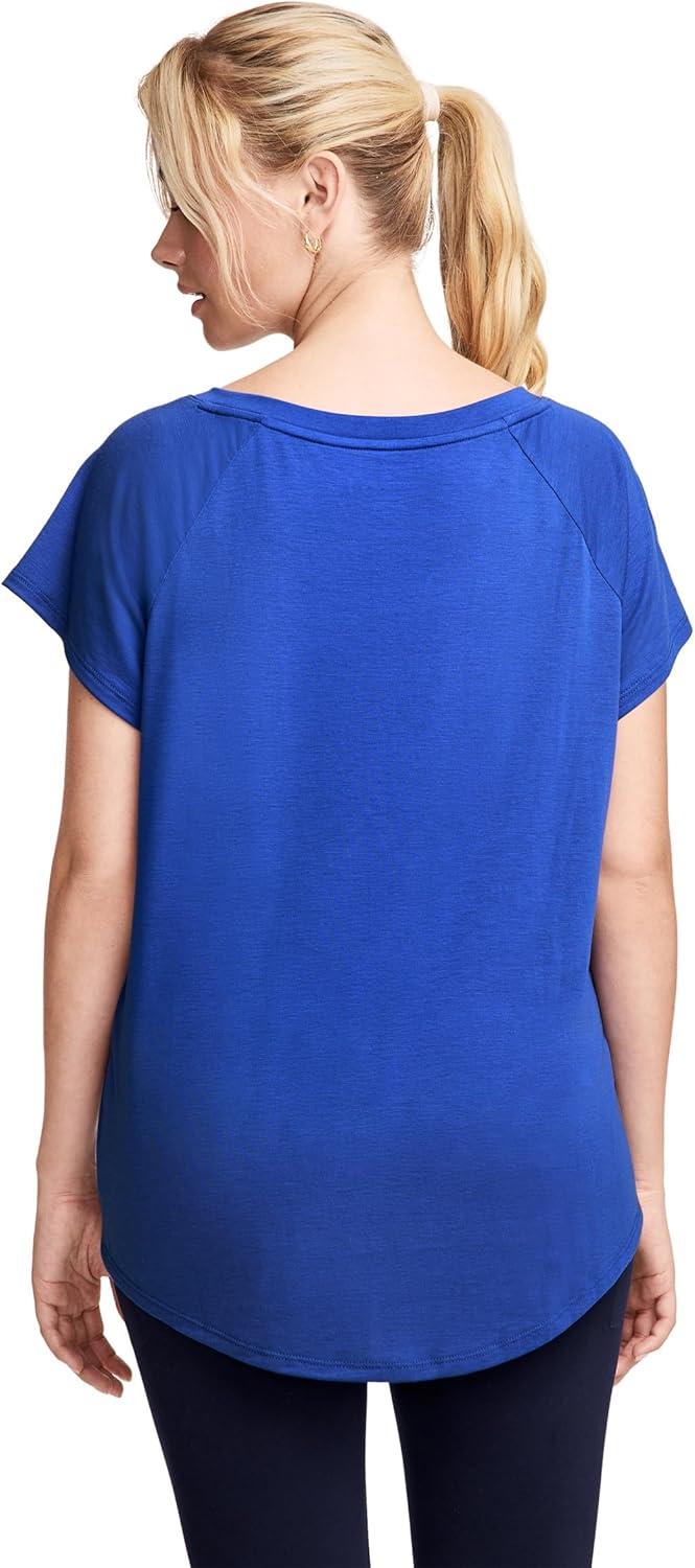 imageJockey Womens Activewear EverActive Oversized TeeIntense Royal