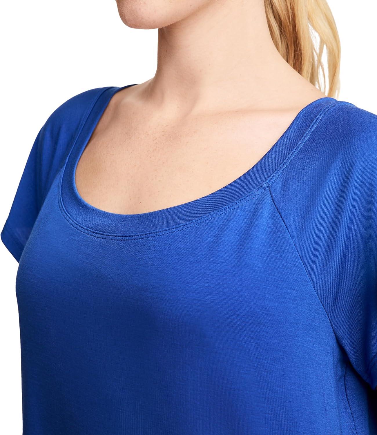 imageJockey Womens Activewear EverActive Oversized TeeIntense Royal