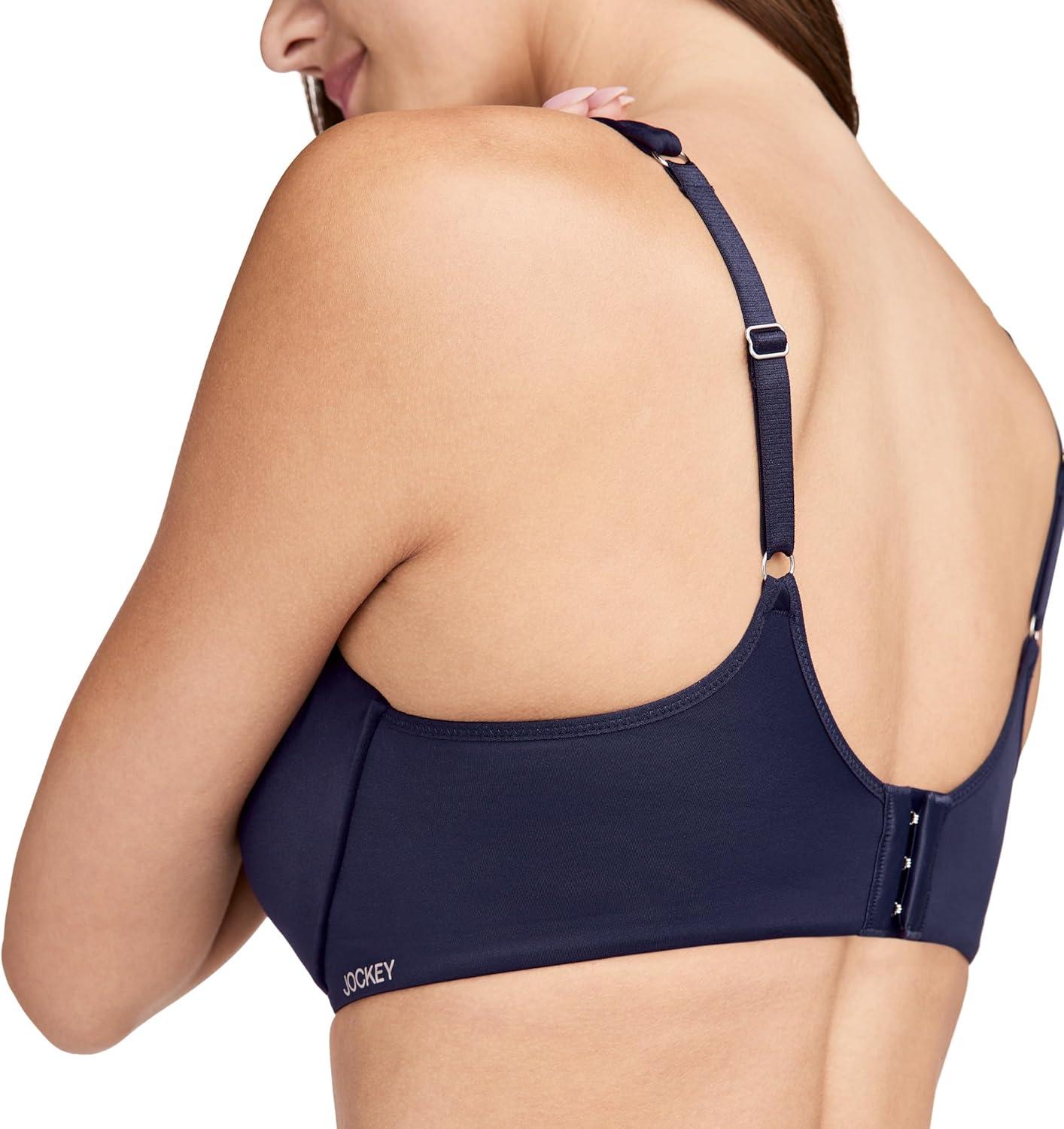 imageJockey Womens Bra Cushion Wire Full Coverage BraJockey Blue