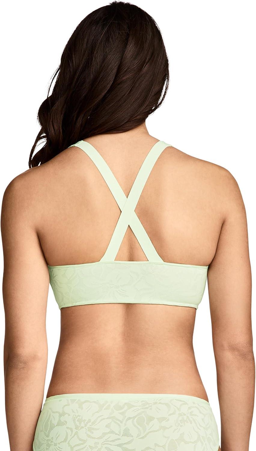 imageJockey Womens Bra Smooth Touch Lace BraletteFrothy Mint