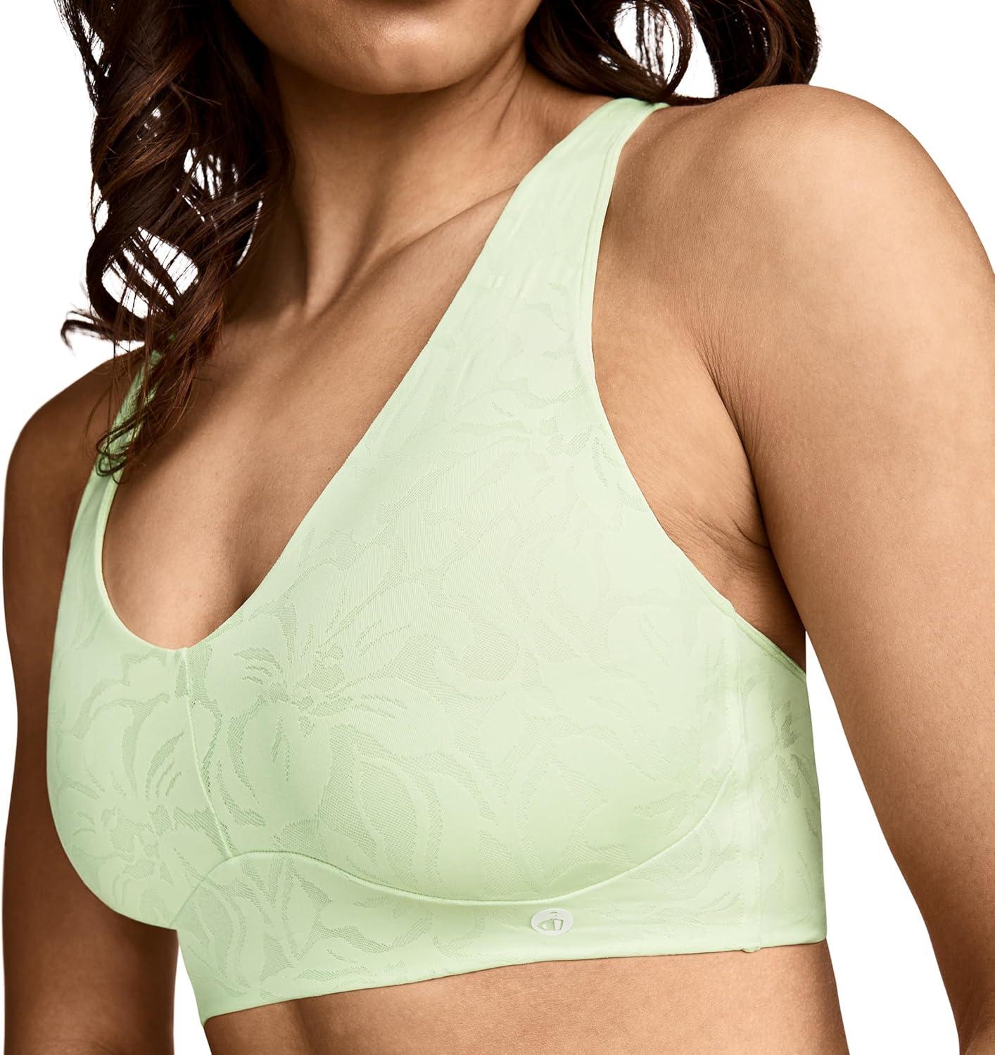 imageJockey Womens Bra Smooth Touch Lace BraletteFrothy Mint