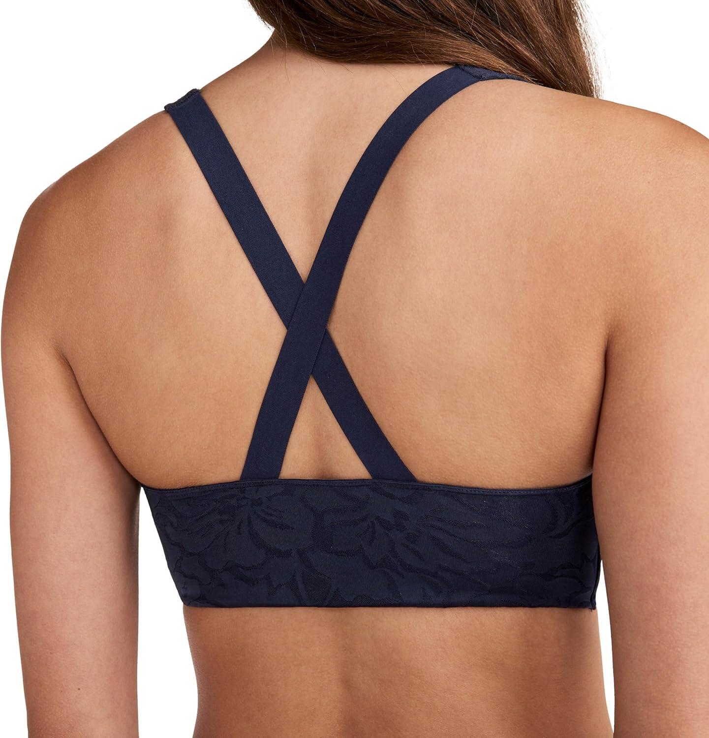 imageJockey Womens Bra Smooth Touch Lace BraletteJockey Blue