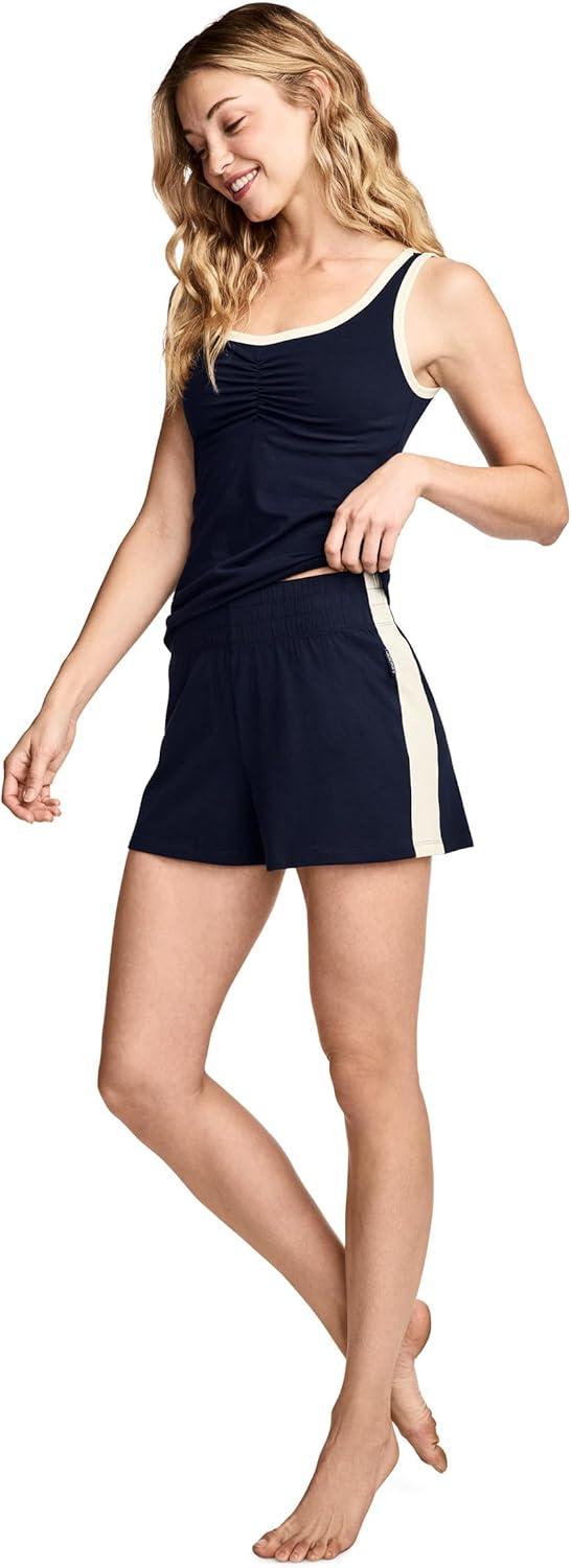 imageJockey Womens Loungewear Organic Cotton Stretch ShortJockey Blue