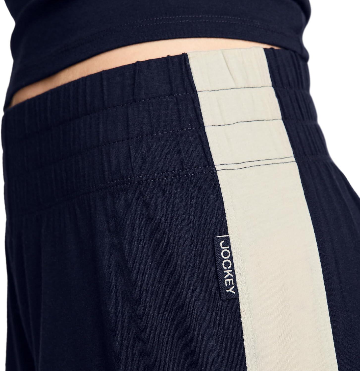 imageJockey Womens Loungewear Organic Cotton Stretch ShortJockey Blue