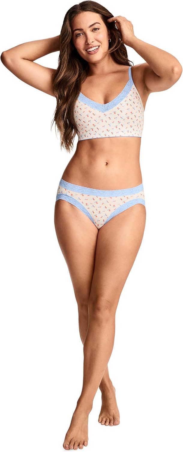 imageJockey Womens Underwear Soft Stretch Lace Microfiber BikiniBeach Ball
